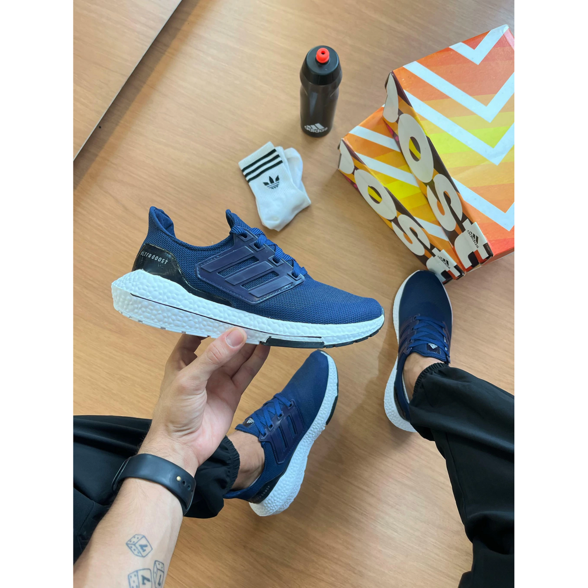 ADIDAS ULTRABOOST BLUE